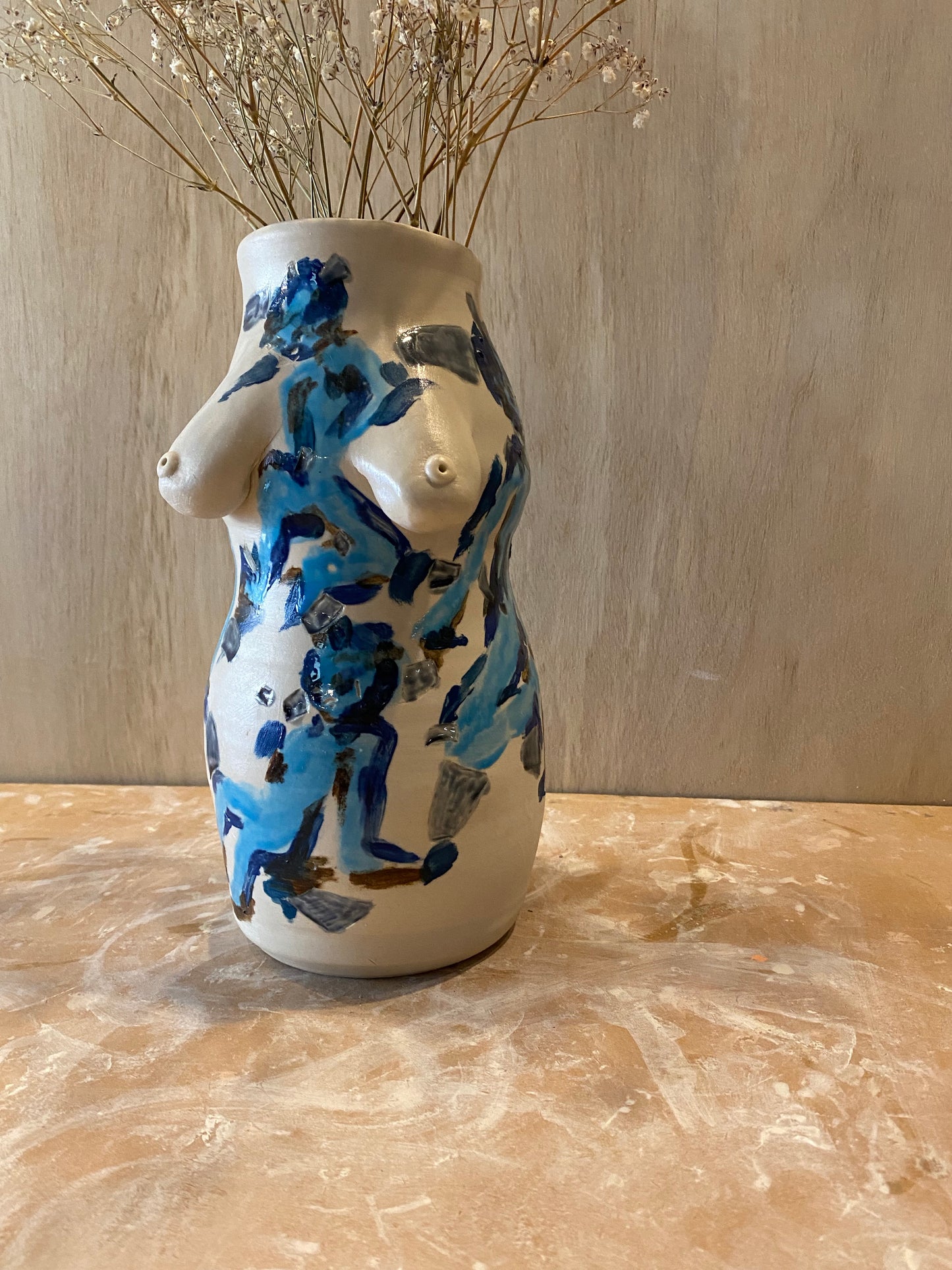full body vase.