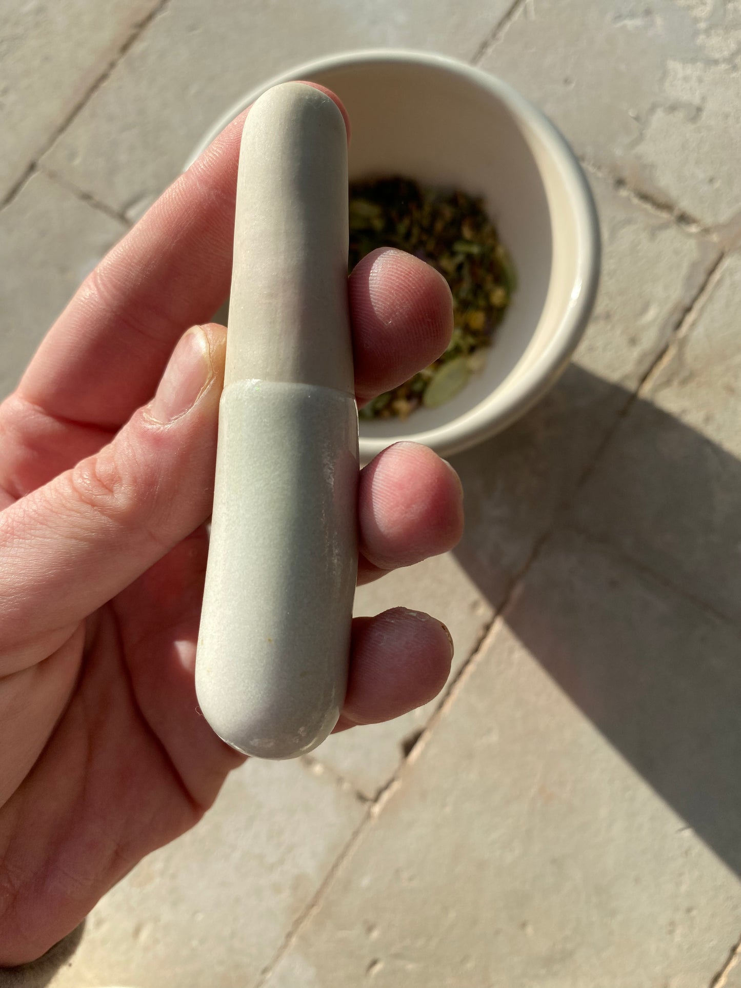 Burnished Mortar + Pestle
