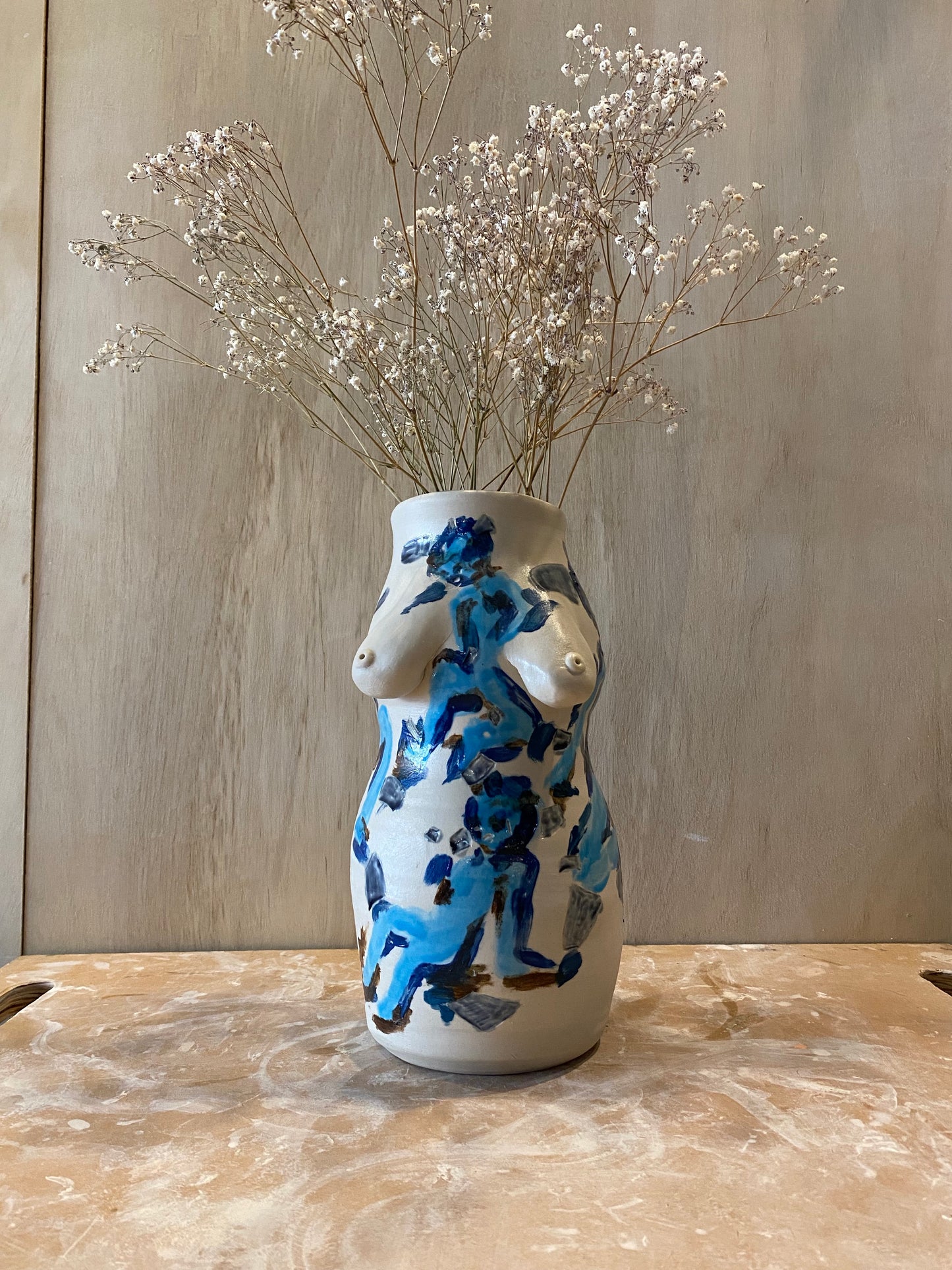 full body vase.