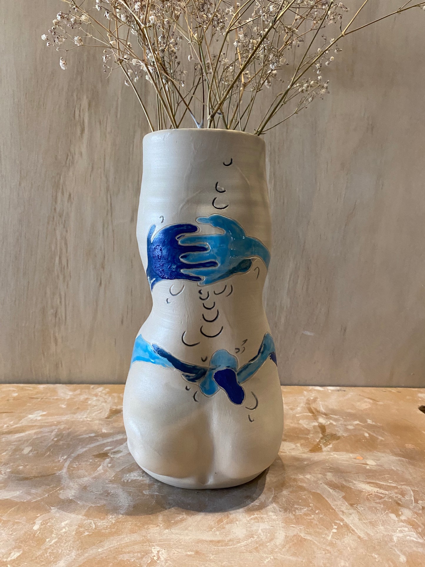 full body vase.
