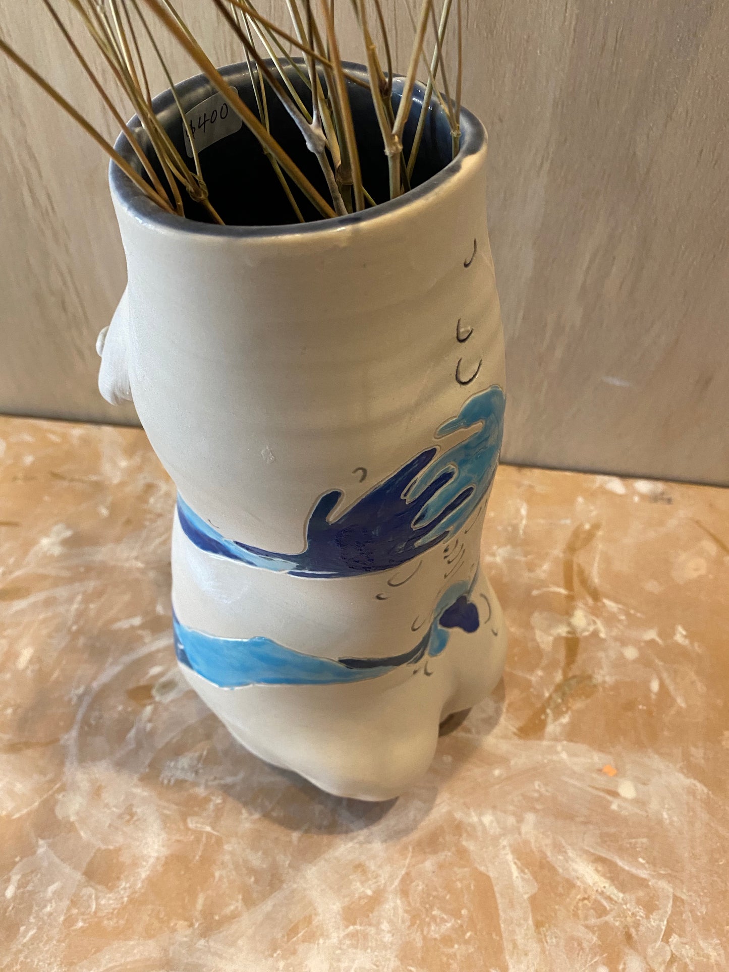 full body vase.