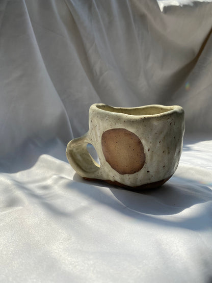 Earth Mug. recycled clay.